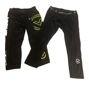 Virus Intl Tech pant/ Compression Leggings  3/4 length, L